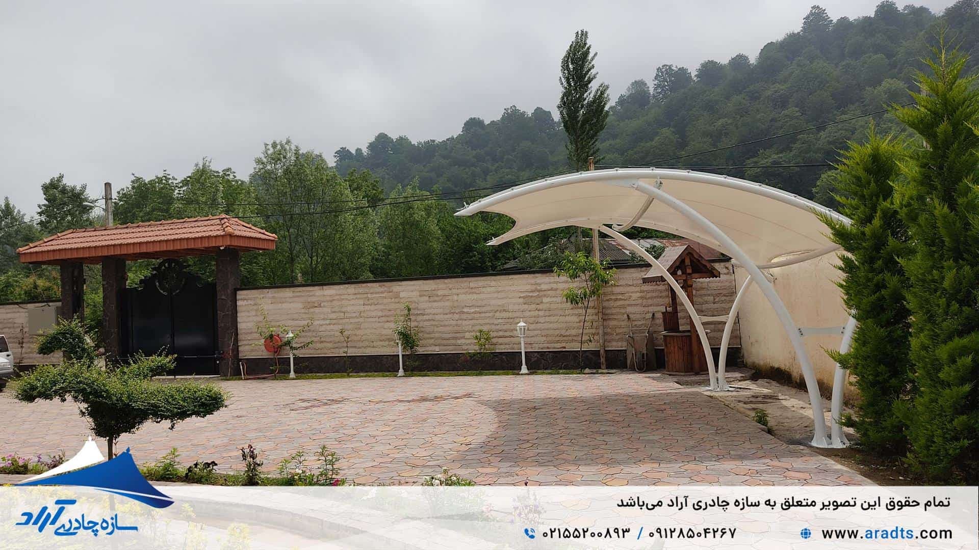 پارکینگ چادری؛ راهحلی هوشمند برای محافظت از خودرو در هر شرایطی