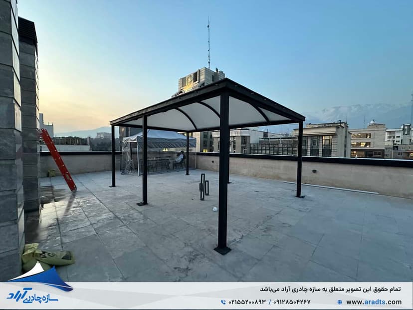 سایبان آلاچیق چادری روف گاردن جردن